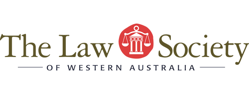Image Shows: of The Law Society of Western Australia logo