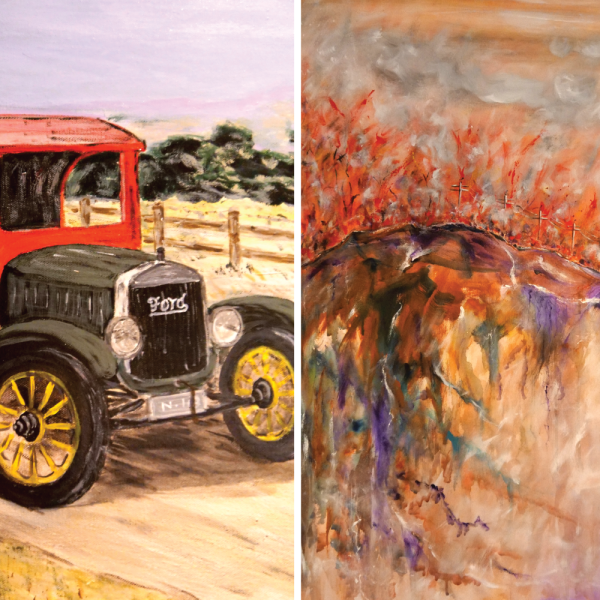 HHG Artists in Residence - Colin Pumphrey and Noreen Clapp