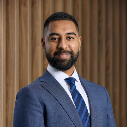 Image Shows: Portrait picture of HHG Legal Group Lawyer Amaren Mootoosamy
